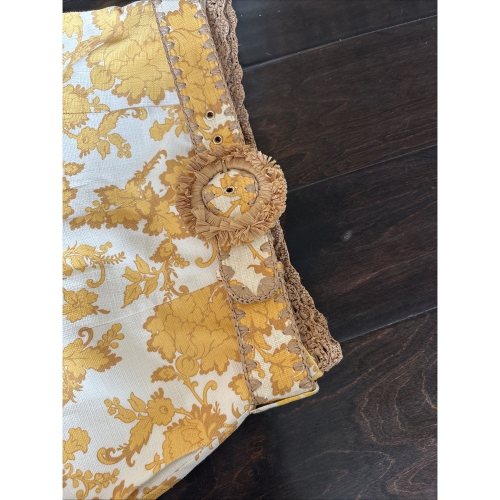 Zimmermann Women's Multi Shorts Size 2 Yellow And White - Picture 4 of 14